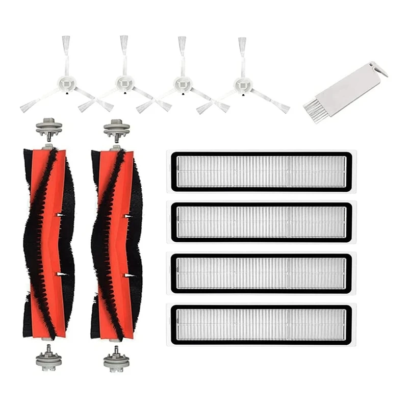 

Replacement Parts Main Brush Side Brush HEPA Filter Compatible For Dreame D9 Vacuum Cleaner Accessories