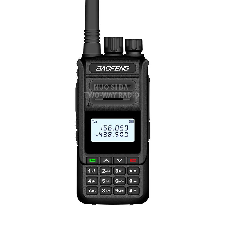 BaoFeng BF H7 Walkie Talkie 10W Powerful Portable CB Radio FM Transceiver Dual Band Long Range Two Way Radio For Hunt LCD Screen enlarge
