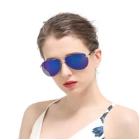 metal classical casual women men polarized uv400 big frame fancy sunglasses gold sunglasses xd a143