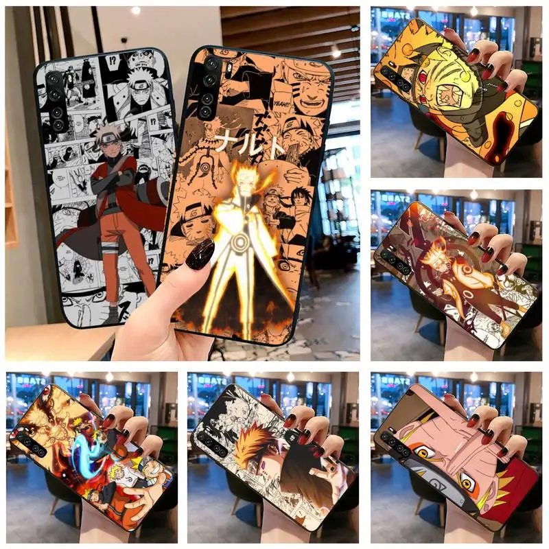 

Uzumaki Naruto Anime Phone Case For Huawei P20 P30 P40 P50 Lite E P Mate 50 40 30 20 Pro