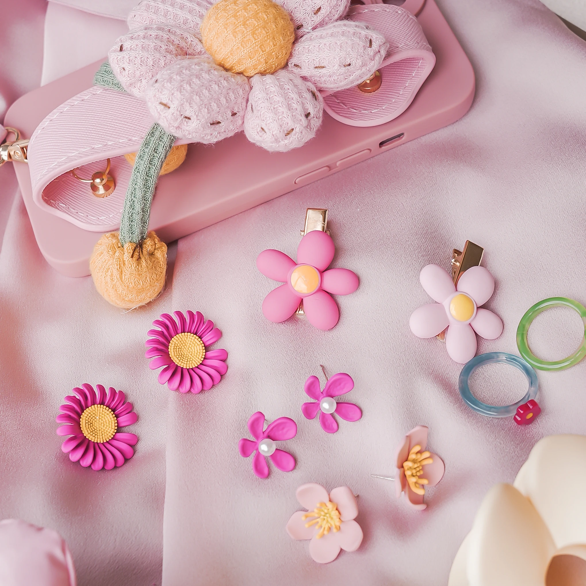 

Розовые серьги ювелирные изделия для Хэллоуина для женщин в корейвечерние стиле