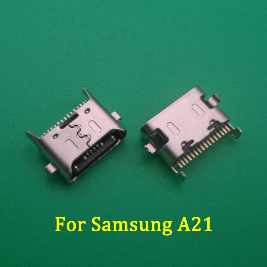 50 шт./лот Micro USB зарядный разъем тип C для Samsung A01 A015 A015F A11 A115F A21 A31 A41 A51 A71