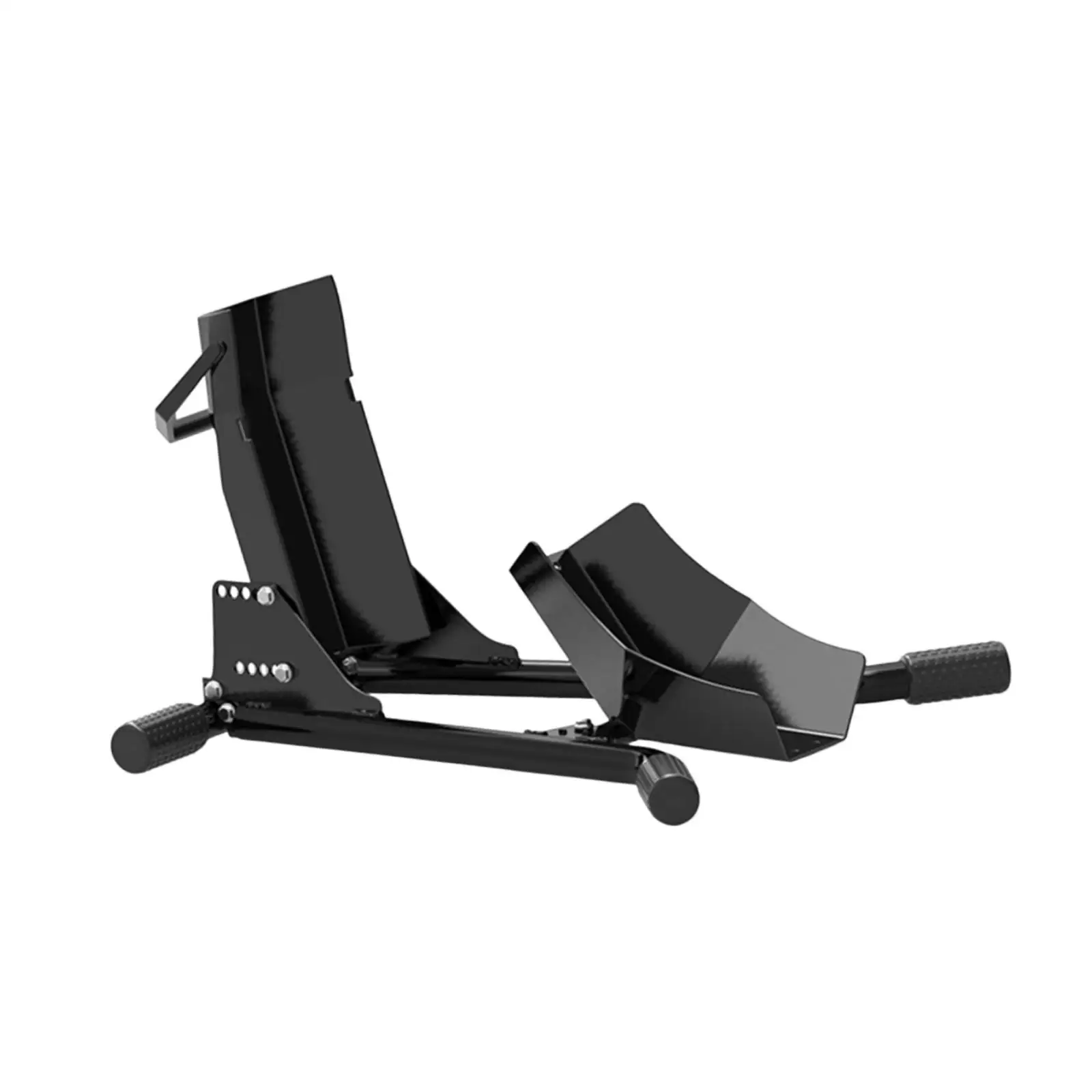 Wheel Stand Motorcycle Lift Jack Metal Heavy Duty Compatible Professional Sturdy Repairing Tool Chock