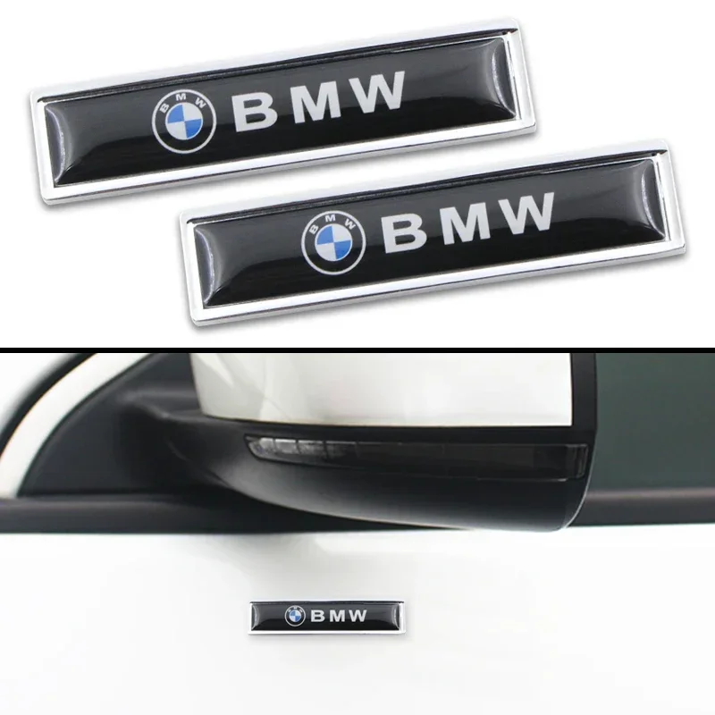 2 шт. наклейка на кузов автомобиля металлическая для украшения этикетка Bmw x1 x3 x5 x6