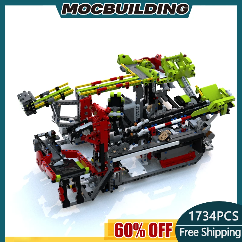 

MOC Creative Building Block GBC With 30 Color Balls Sorter Children's Toy Education Model Great Ball Contraption Xmas Gift