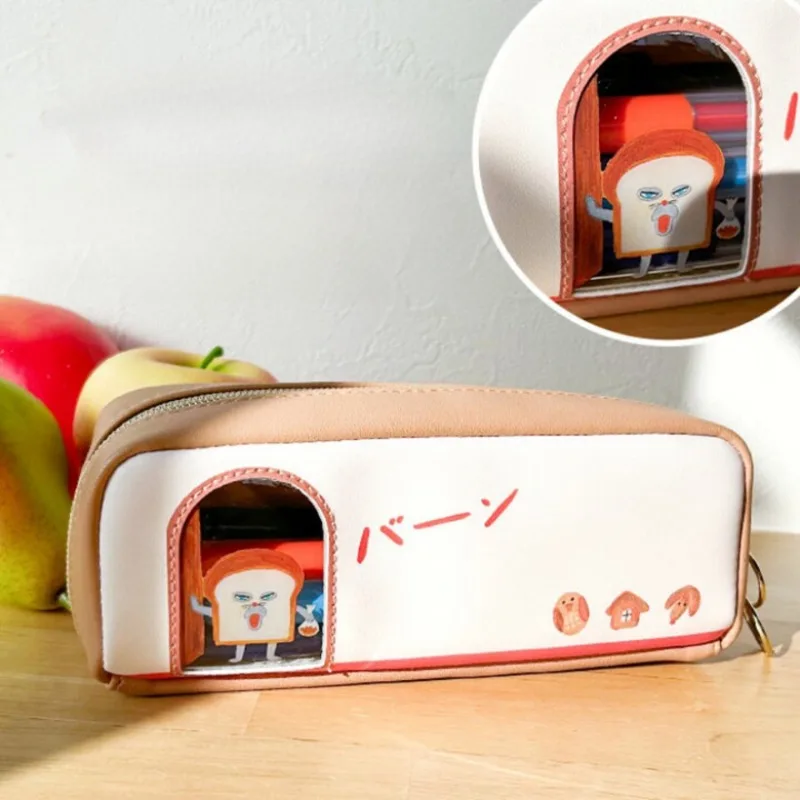 Сумка-карандаш The Bread Thief прозрачная двухслойная большая вместительная коробка