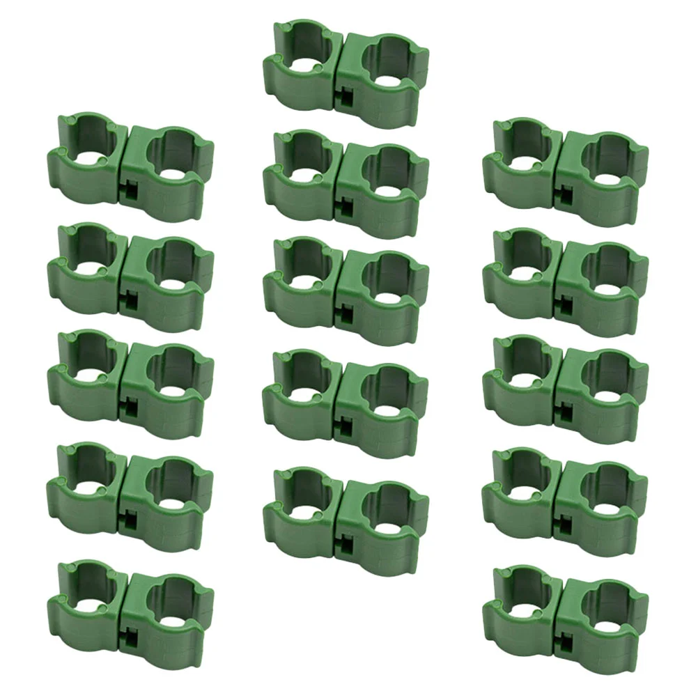 

50pcs Professional Plant Trellis Fixing Connectors Plant Connector Stake Clips
