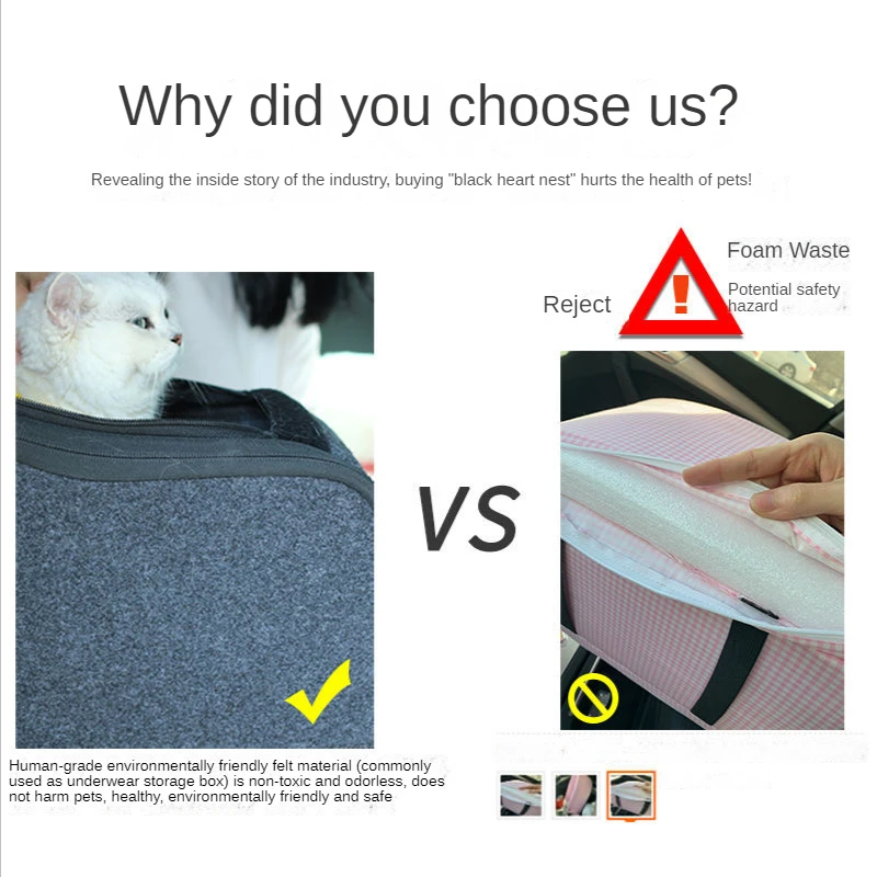 Цена Автомобильное сиденье для собак, переноска для кошек, аксессуары для маленьких собак, дорожная сумка, Транспортная коробка для домашних жив...