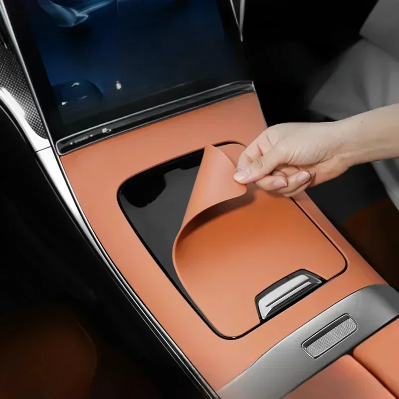 Для Mercedes Benz C Class 2023 2024 C260L C200L GLC силиконовая накладка на центральную консоль