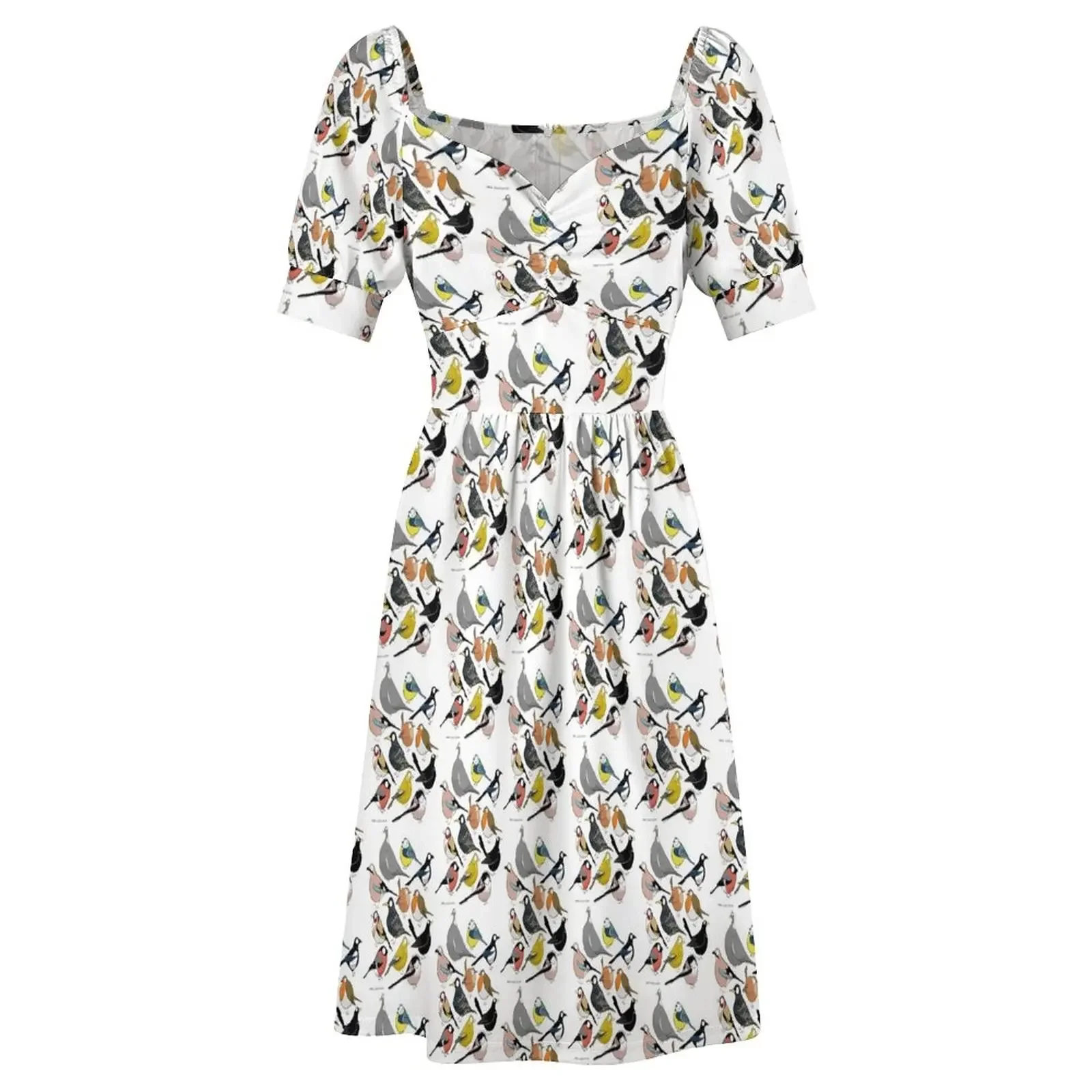 Платье Garden Birds из полиэстера