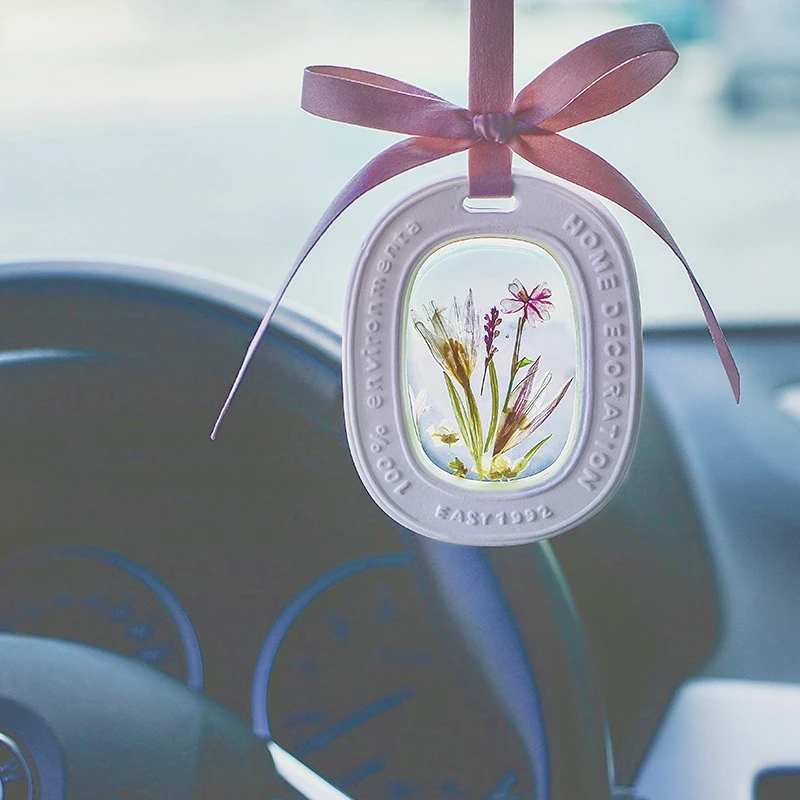 

Car Perfume Immortal Flower Fragrance Expansion Stone Car Hanging Fragrance Handmade Decoration Home Decor Girlfriend Gift