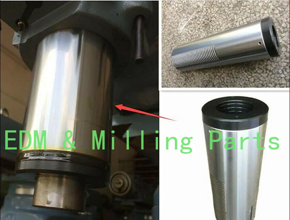 

Milling Machine Mill Tool B142+133 R8 Spindle Quill Sleeve Vertical For Bridgeport Mill Part