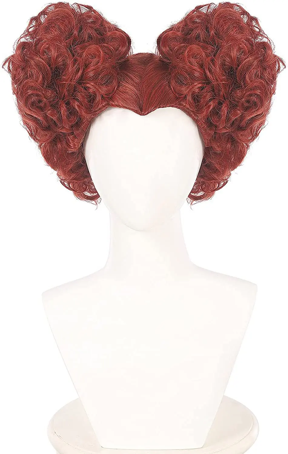 

2022 Halloween women Hocus Witch cosplay wig red queen role play updo hair costumes