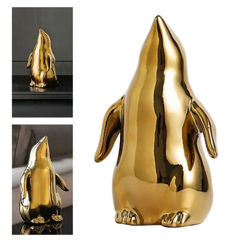 

Penguin Statue Hand-crafted Reusable Innovative Nordic Style Penguin Sculpture Penguin Sculpture for Home