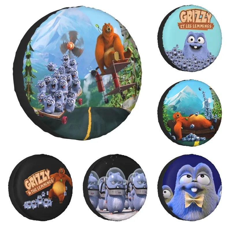 Чехол для автомобильных колес 14 &quot15&quot 16 &quot17&quot Toyota Land Cruiser Prado Jeep RV SUV