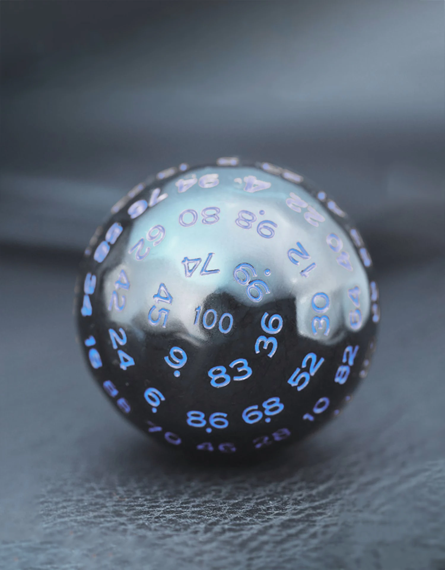 Черные сферические D100 игральные кости D &amp COC настольные игры DND РПГ