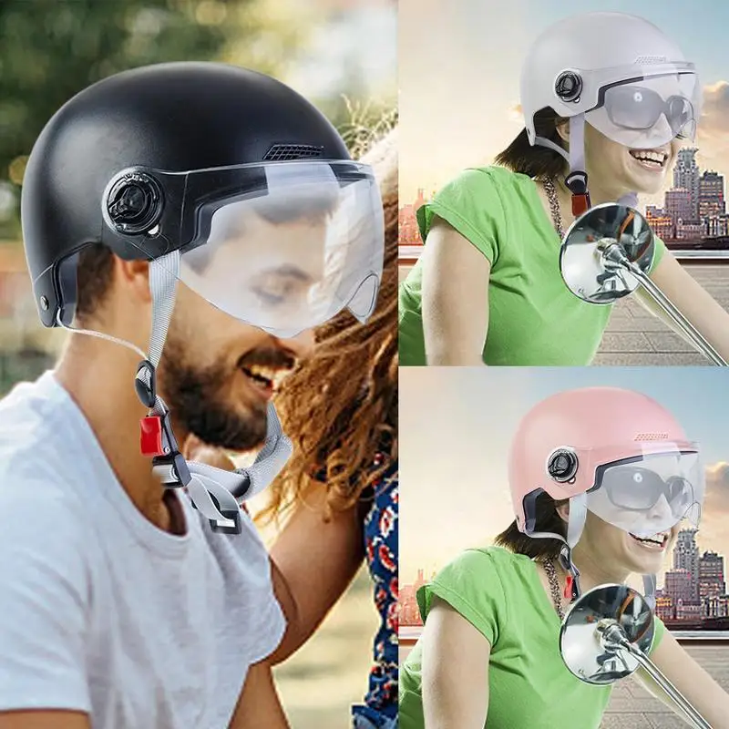 

Half Bike Helmets Highly-Protective Half-Helmets For Men Women Scooter Helmets Climbing Helmets Skating Protective Gear Adult