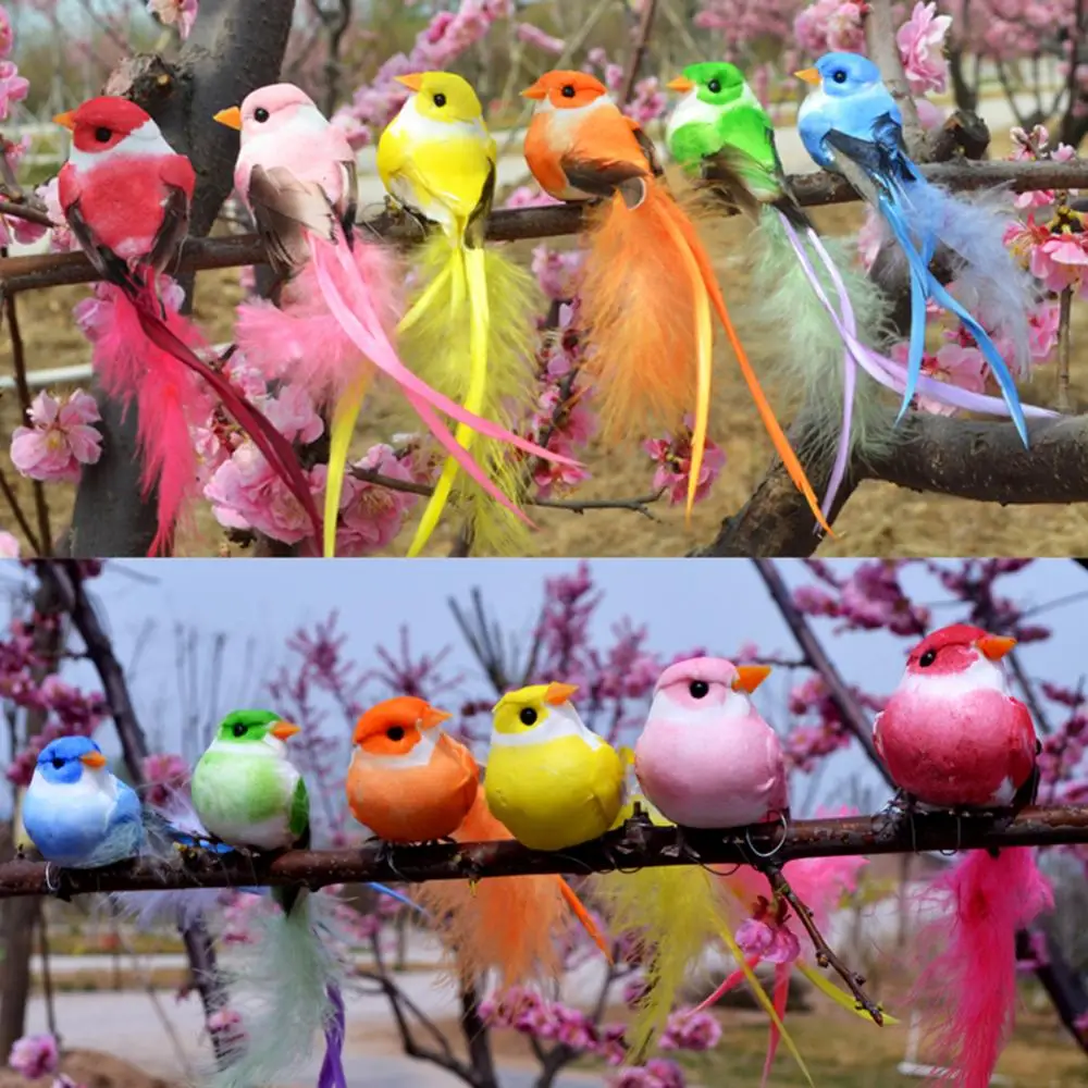 

Искусственная птица из пенопласта