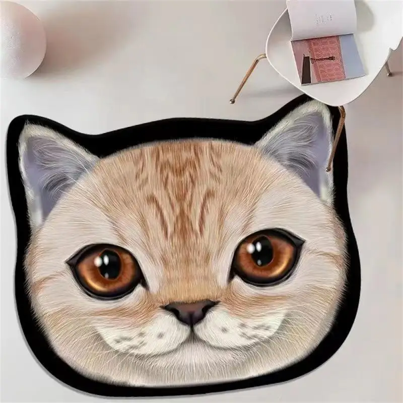 

Carpet Light Luxury Animal Design Absorbent Drain Mat Bathroom Toilet Non-Slip Absorbent Foot Mat Washable Dirt Resistant Carpet