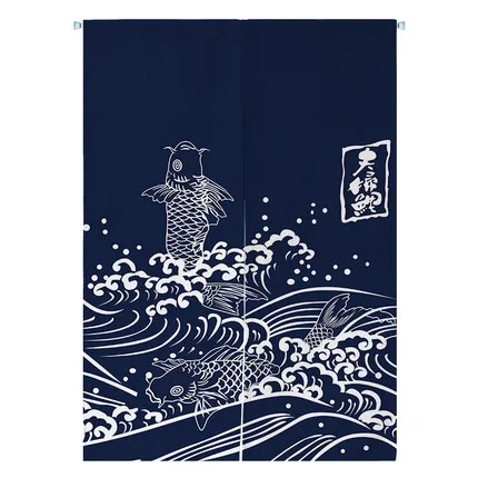 

Japanese Style Decorative Door Curtain Fabric Cloth Home Screens Partition Bathroom Sushi Kitchen Restaurant Noren