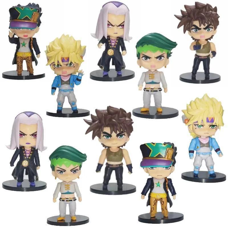 

JOJO's Bizarre Adventure Golden Wind Anime Figure Giorno Giovanna Jonathan Joestar Dio Figurine Bruno Buccellati PVC Model Toy
