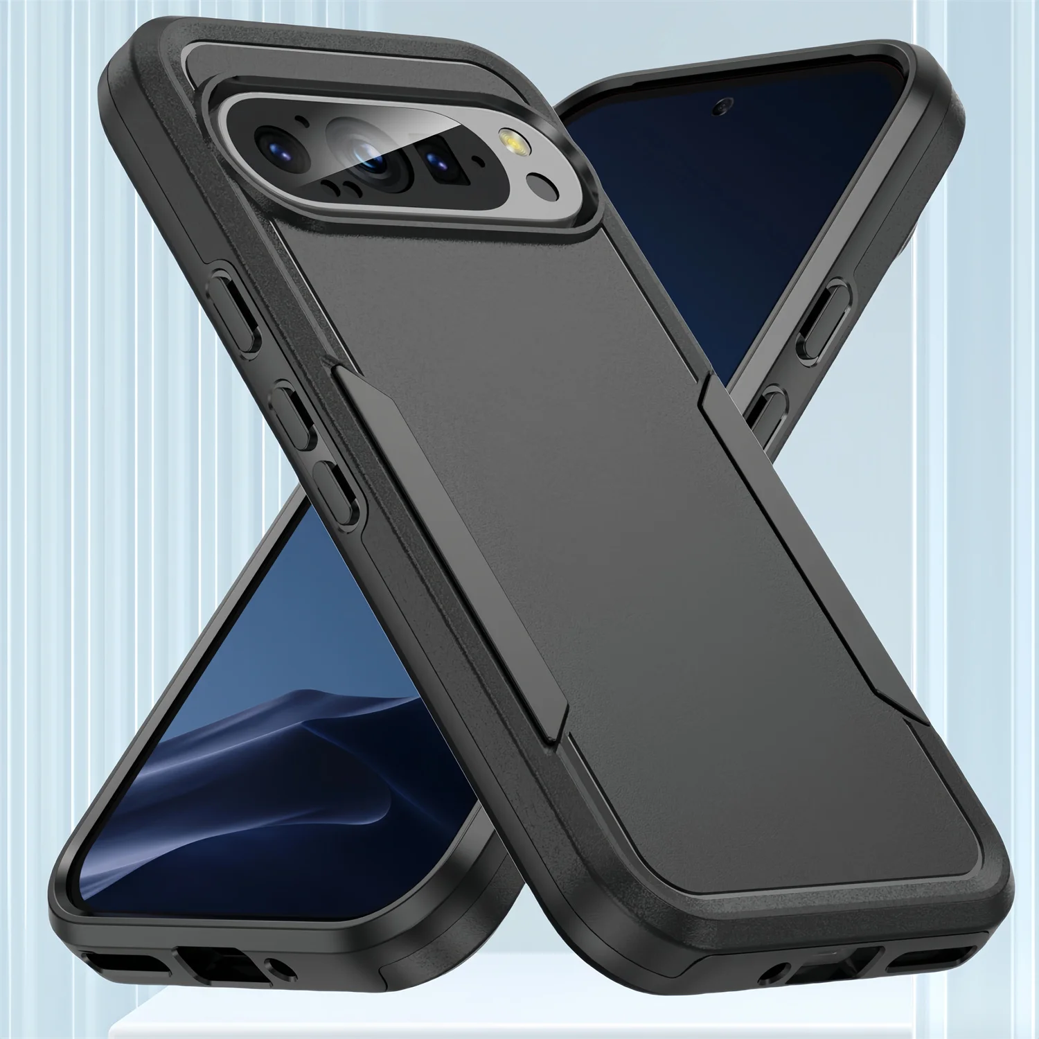 Нескользящий двухслойный чехол для Google Pixel 9 Pro XL pro Pixel9