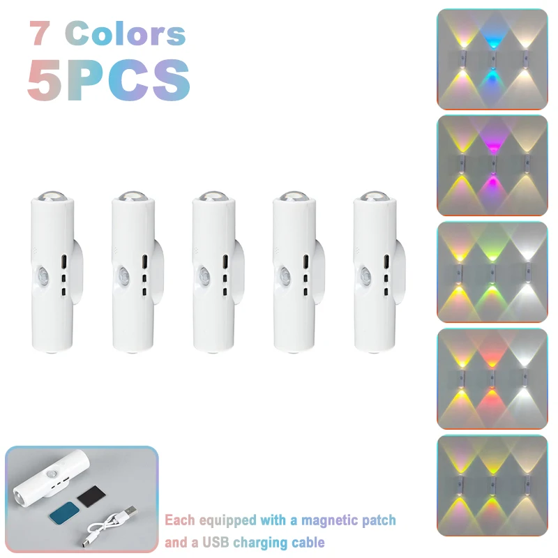 

Перезаряжаемый ночник со светодиодами RGB