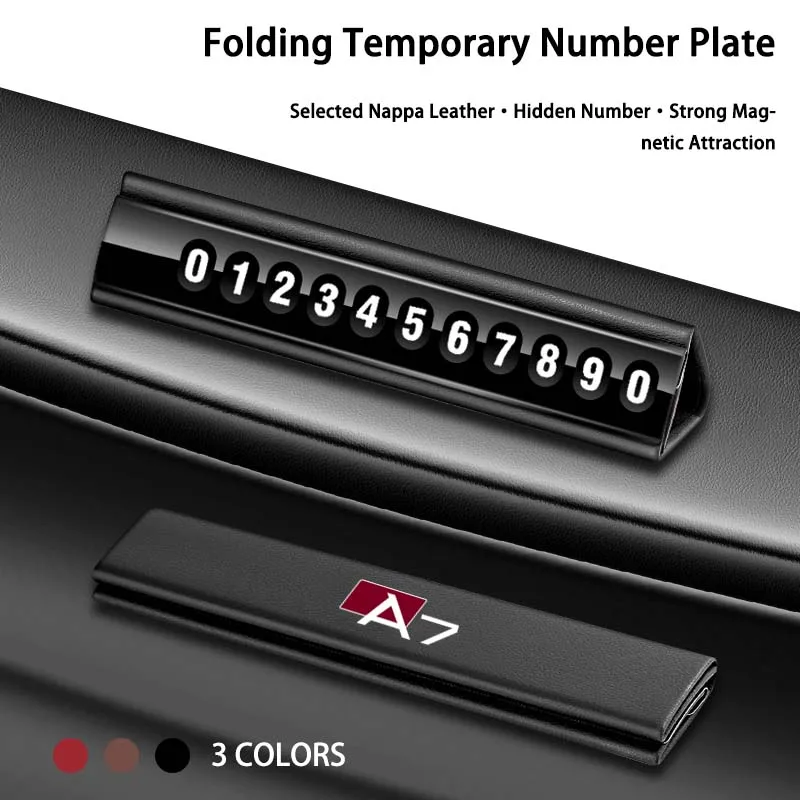 Новинка кожаная задняя крышка для Audi A7 A6 A5 A4 A3 A8 20142021 2022 2023 2020 автомобильные