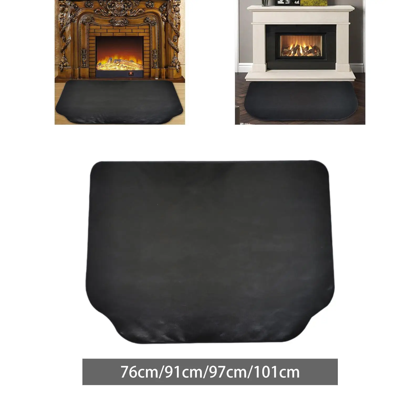 Коврик для камина многоразовый напольный защитный коврик огнестойкий