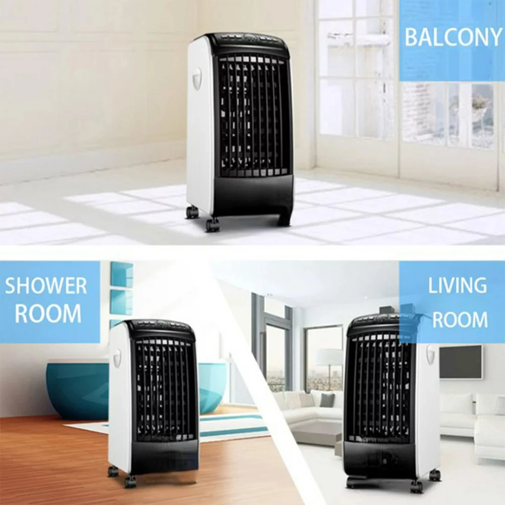 

Evaporative Air Cooler, Portable Air Cooling Fan with Fan & Humidifier for Room Home Office