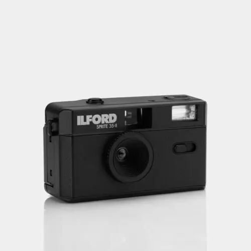 

Ilford Sprite 35-II Reusable 35mm Point and Shoot Film Camera - Black