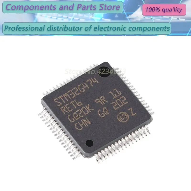 

1 шт. STM32G474CET6 STM32G474CET STM32G474 LQFP-48 new100% 474CET6