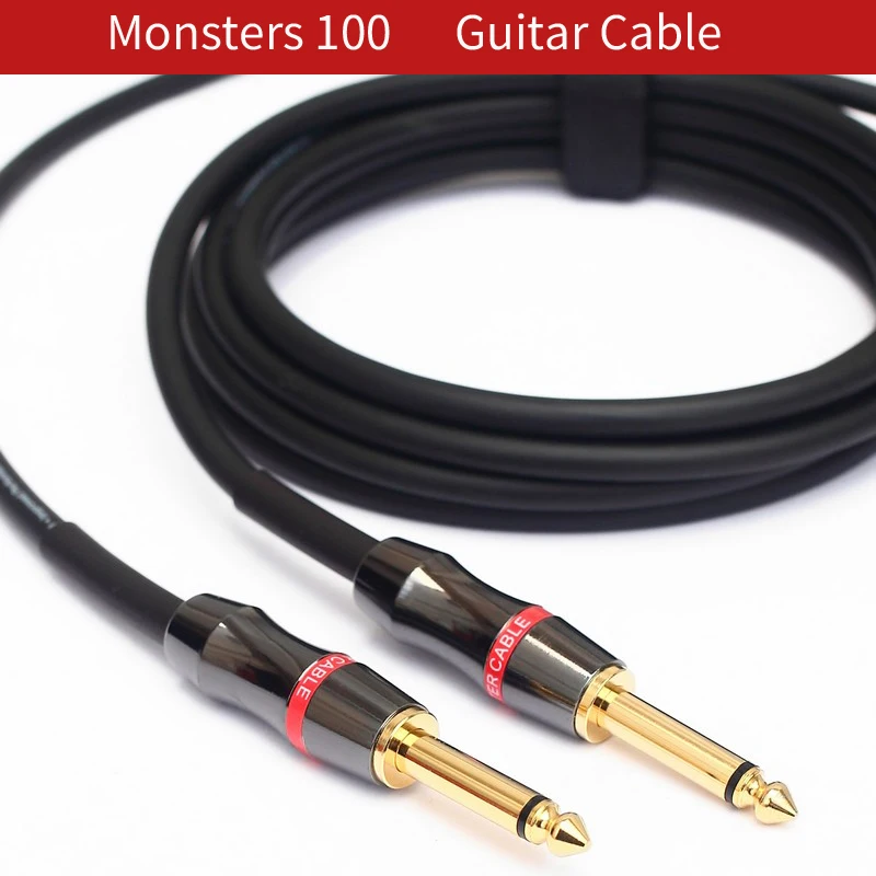 

HiFi Hiend American Monster 100 6,5 мм аудиокабель, микрофонный кабель, кабель для гитары, кабель для сигнала, кабель для записи