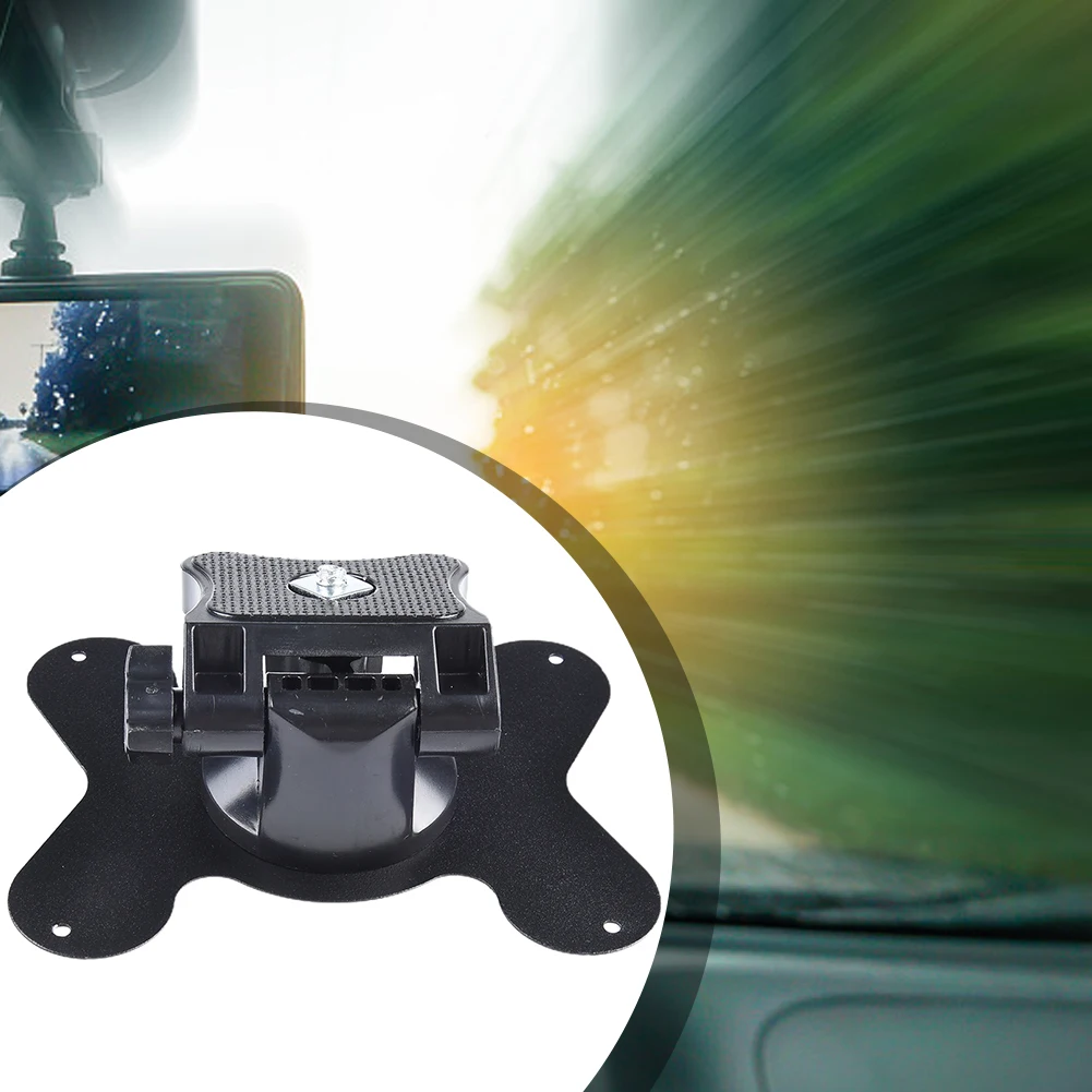 

Durable 7/9in Stand Mount Bracket Black For Monitor Attachment Holder Screen Display ABS Adjustable Vertically