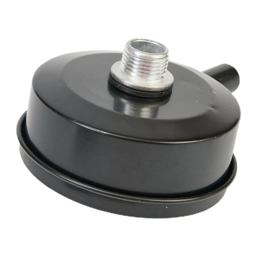 

Черный воздушный компрессор глушитель сменные насадки инструменты для фильтра насоса шумовые металлические детали полезный Впускной глуш...