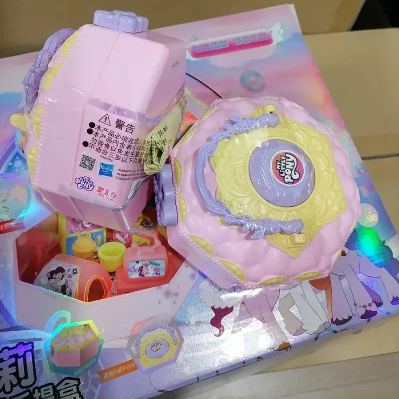 Фигурка аниме Hasbro My Little Pony портативная миниатюрная коробка модель игрового