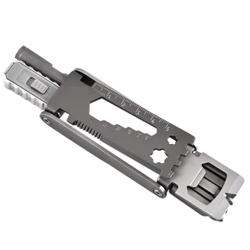 

Велосипедный инструмент с подсветкой, портативный универсальный инструмент для экстренного ремонта, со стальным отверткой, гаечный ключ