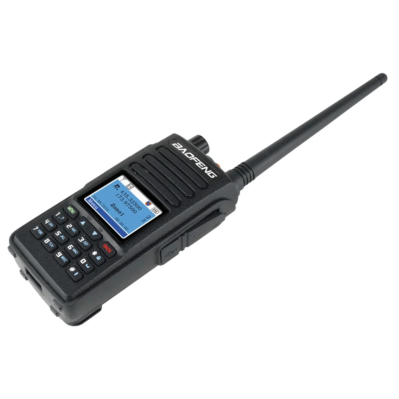 Baofeng Dmr Walkie Talkie DM-1702 Digital Mobile Portable Terminal 1024 Channels UHF VHF 2 Dual Time Slot Two Way Radio DM 1702