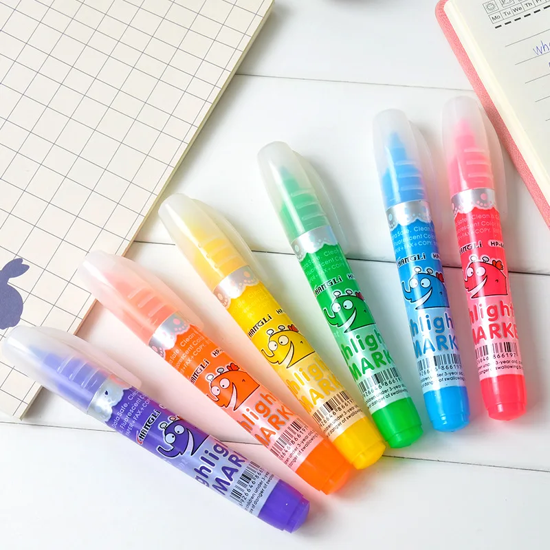 Scented Kawaii Stationery Highlighter Scented Pen Highlighte
