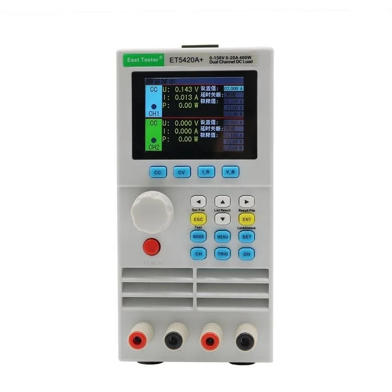 

ET5420A+ Battery Tester Programmable Dual channel Dc Electronic Load Battery Indicator Battery Monitor Charging Test