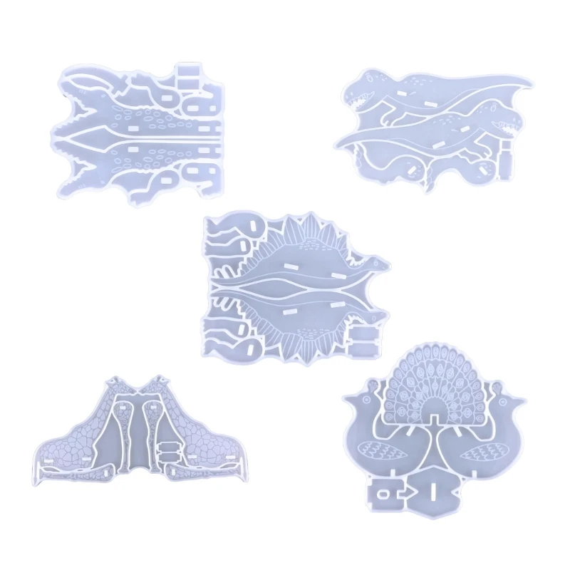 

Silicone Resin Mold DIY Art Resin Mold Jigsaw Puzzle Epoxy Resin Molds for DIY