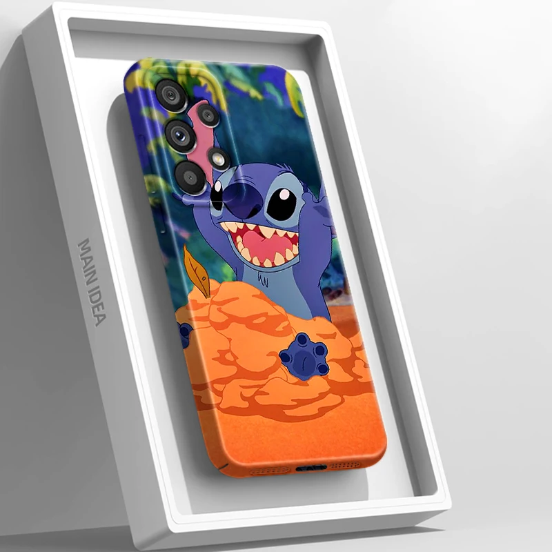 

Disney Lilo & Stitch Hot Art Film Phone Case For Samsung A73 A54 A53 A34 A32 A23 A22 A21 A14 A13 A12 A04 5G Feilin Hard Cover