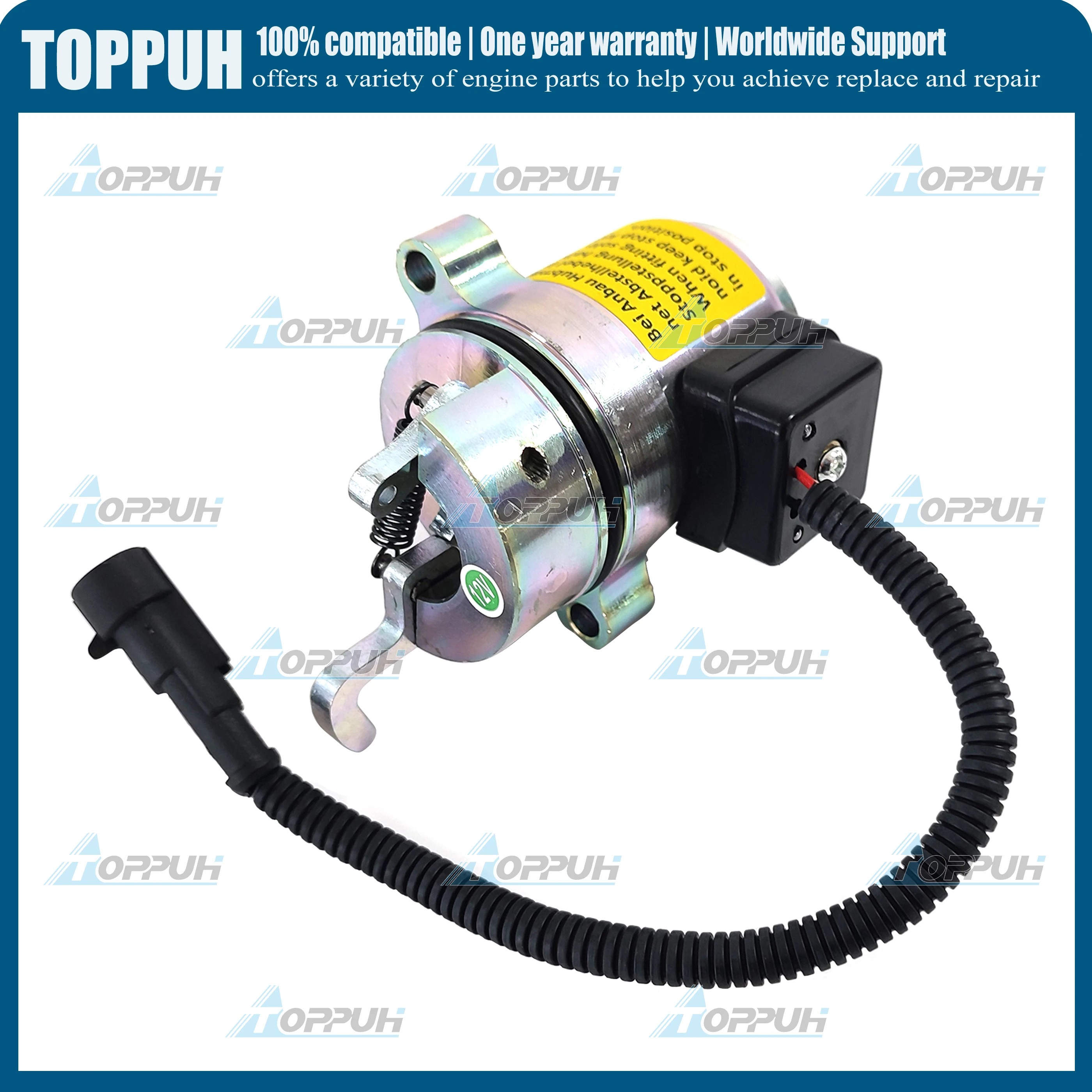 0427 2956 Соленоид отключения топлива для Duetz 1011/11 Bobcat 863 864 873 883 12 В