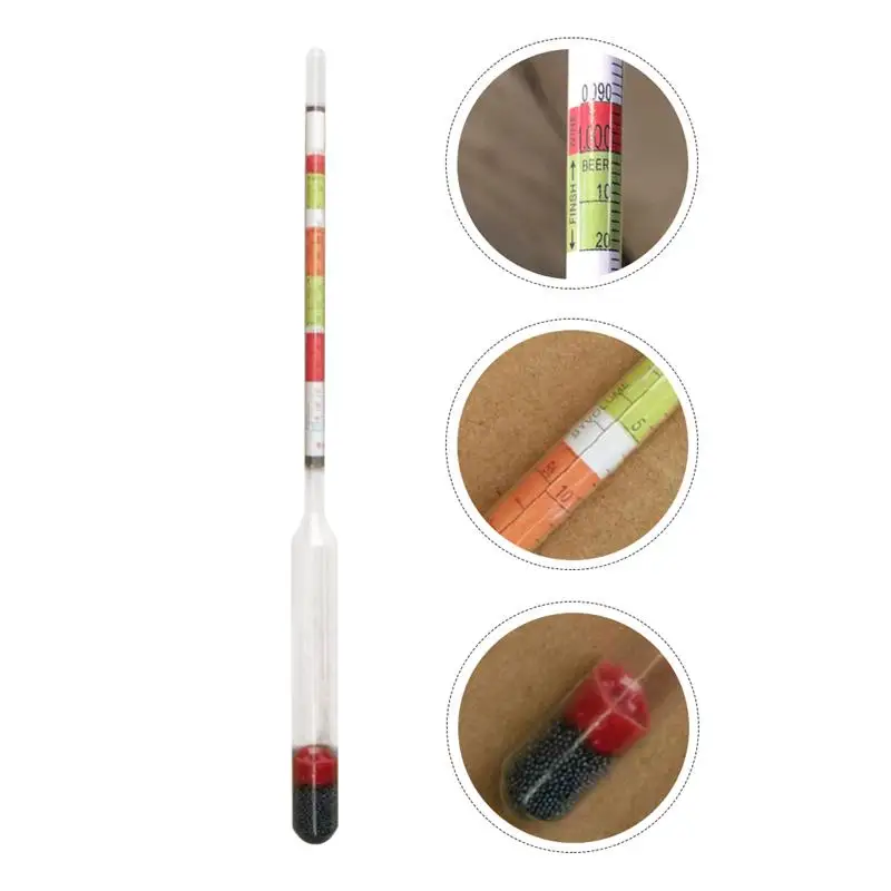 

1Pc 3-in-1 Maple Syrup Hydrometer for Measure Sugar and Moisture Content