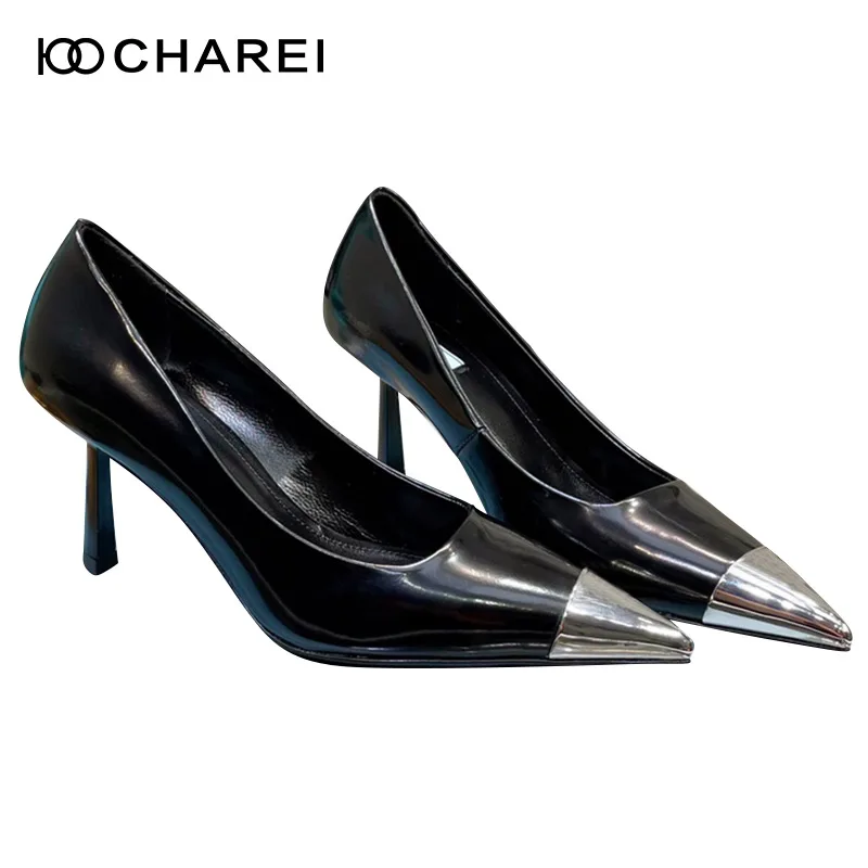 

Italian 8cm high heel sandals, women's shoes, Crystal Diamond Sunflower, pointed, soft leather upper, concert box dust bag