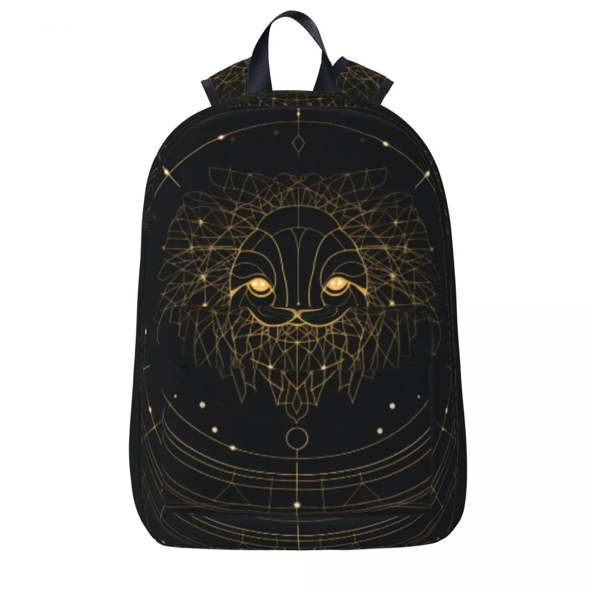 

Lion Backpack Minimalist Art Astro Geometry Modern Backpacks Men University Print High School Bags Designer Rucksack