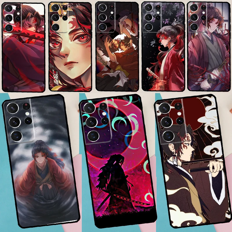 Силиконовый чехол Tsugikuni Yoriichi для Samsung Galaxy S22 S21 Ultra Note 20 S8 S9 S10 Note 10 Plus S20 FE, чехол