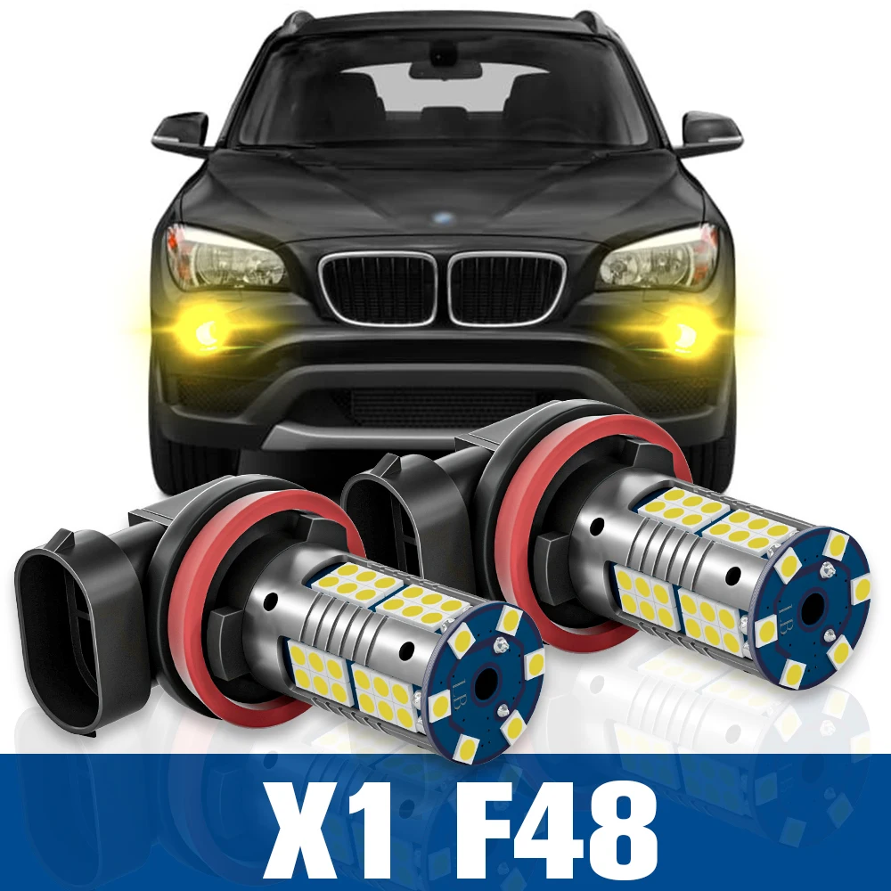 

2pcs LED Fog Light Blub Lamp Accessories Canbus For BMW X1 F48 2014 2015 2016 2017 2018