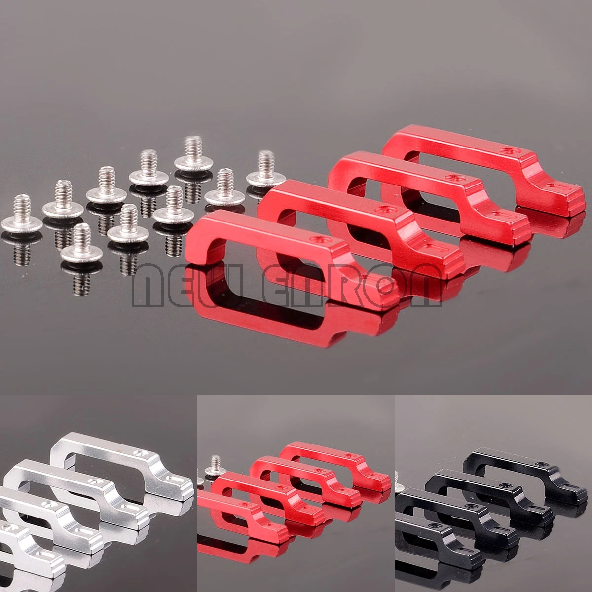 

Новинка, металлическая алюминиевая дверная ручка ENRON 4 шт. для радиоуправляемого автомобиля 1/10, модель Traxxas TRX-4 TRX4 T4, корпус 1:10