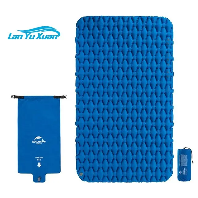 

Naturehike outdoor FC11 Nylon TPU double camping air mattress inflatable ultra light Sleeping Pad for camping with pump sacks
